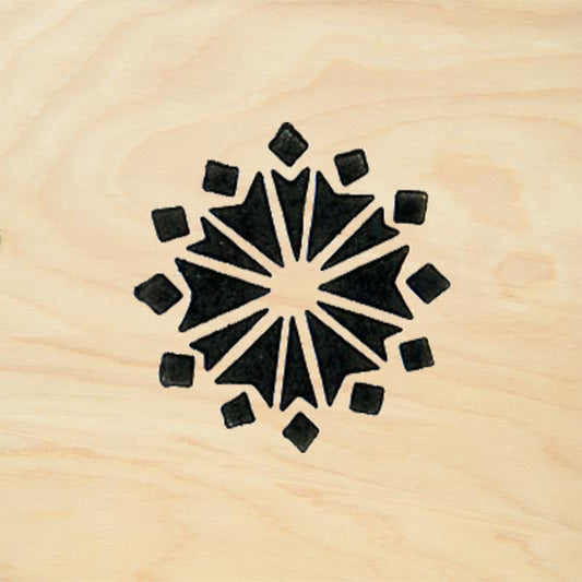 StampaFe Snowflake 15 Winter Rubber Art Stamp
