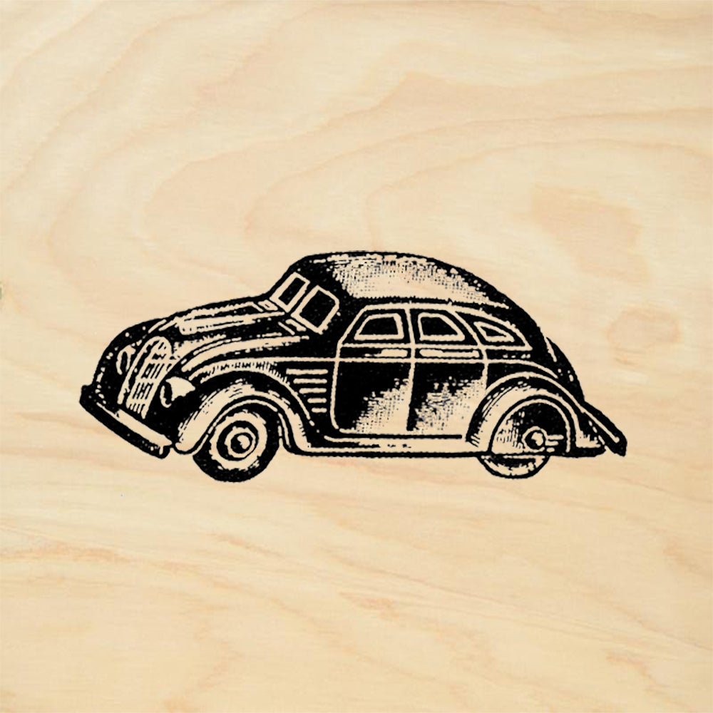 StampaFe Ken's Car Retro Rubber Art Stamp