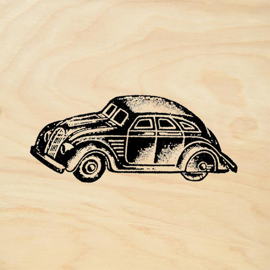 StampaFe Ken's Car Retro Rubber Art Stamp