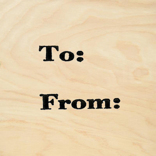 StampaFe To From Times Card Making Rubber Art Stamp