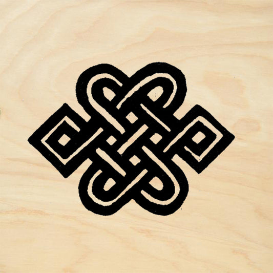 StampaFe Mystical Knot Small Tribal Rubber Art Stamp