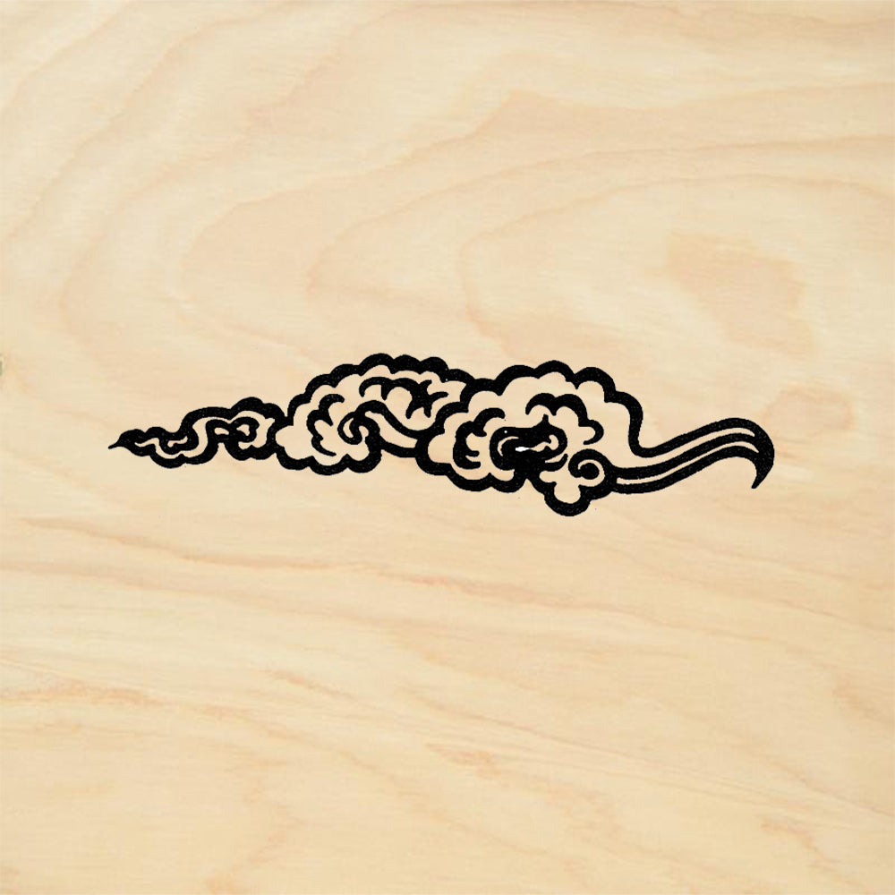 StampaFe Tibetan Cloud Left Asian Rubber Art Stamp