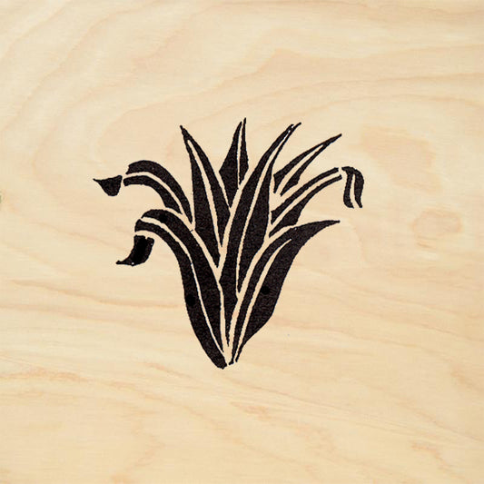 StampaFe Tibetan Plant Botanical Rubber Art Stamp