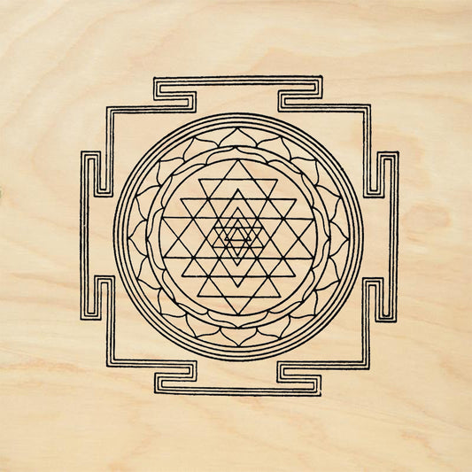 StampaFe Sri Yantra Tribal Rubber Art Stamp