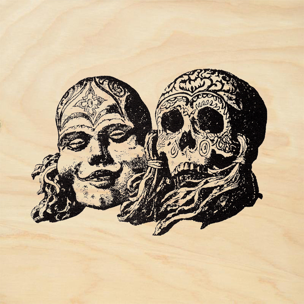 StampaFe Headhunter's Treasure Gothic Rubber Art Stamp