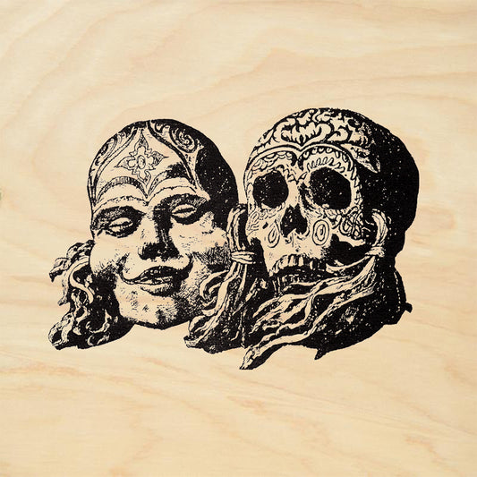 StampaFe Headhunter's Treasure Gothic Rubber Art Stamp