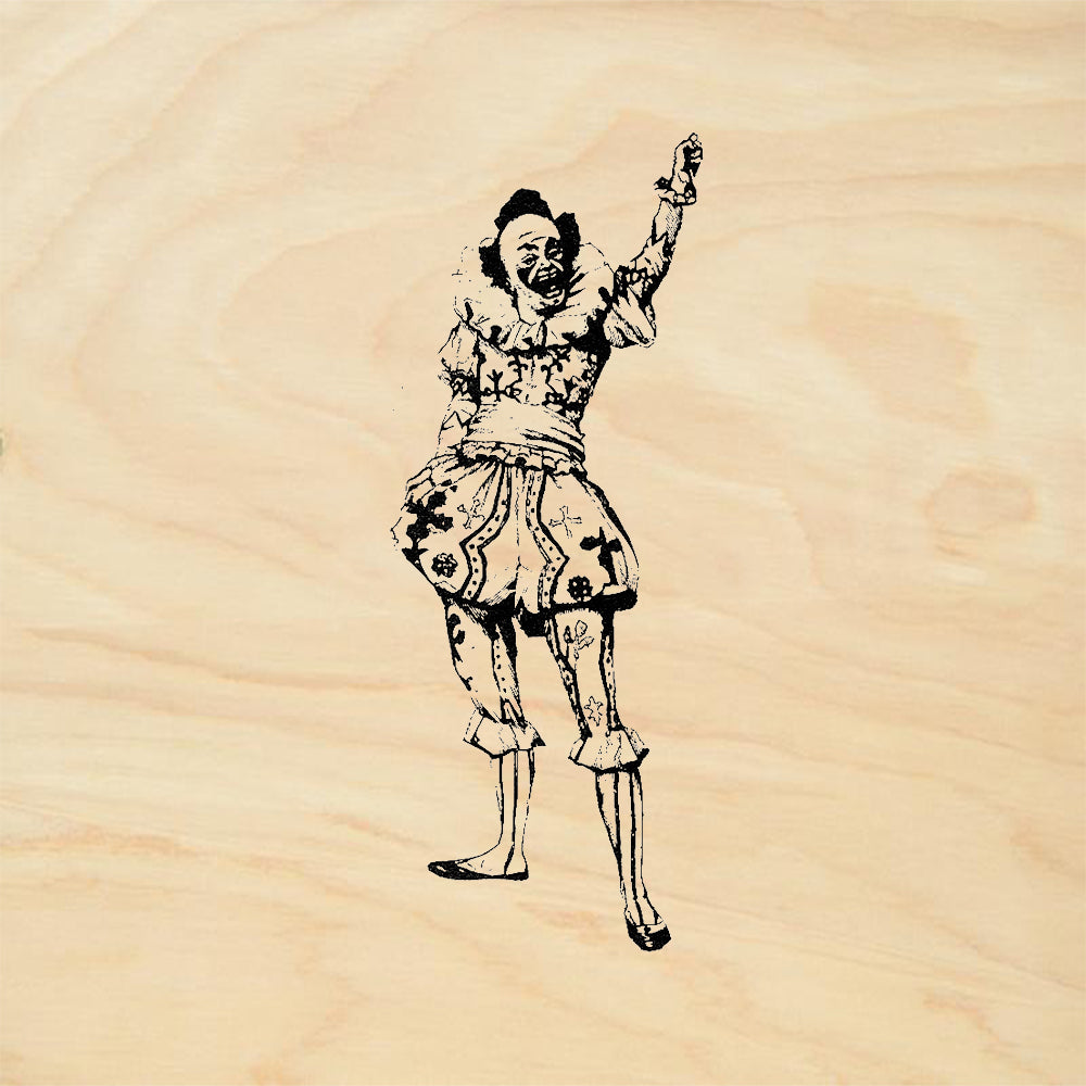 StampaFe Joker Vintage Rubber Art Stamp