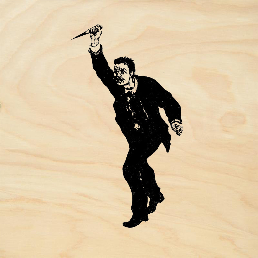 StampaFe Murderous Rage Vintage Rubber Art Stamp
