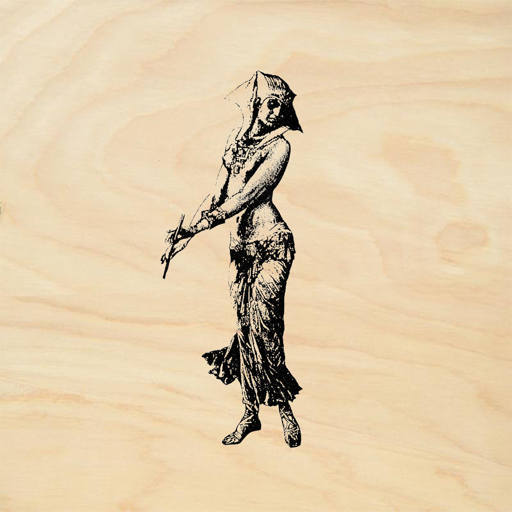 StampaFe Retro Fatima Rubber Art Stamp