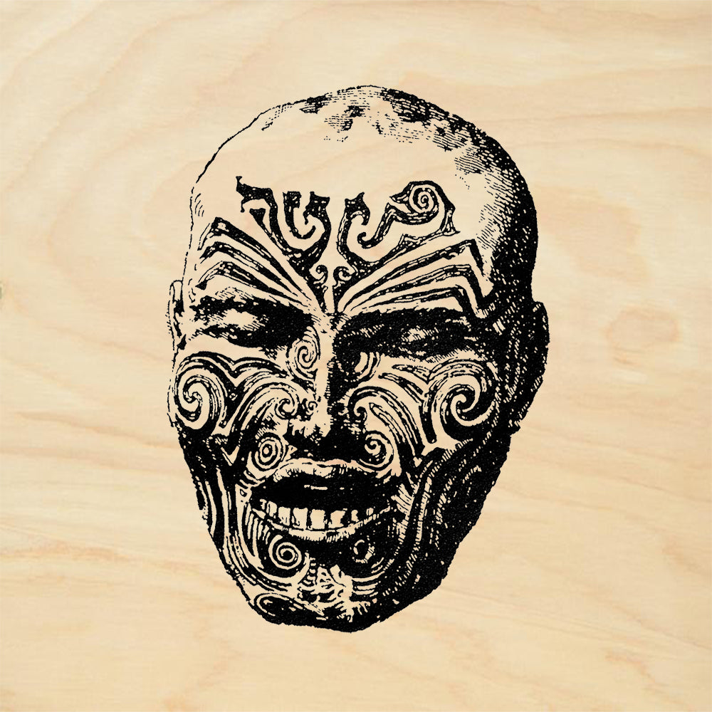 StampaFe Face of Denial Rubber Art Stamp