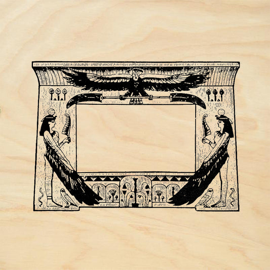 StampaFe Egyptian Frame Tribal Rubber Art Stamp