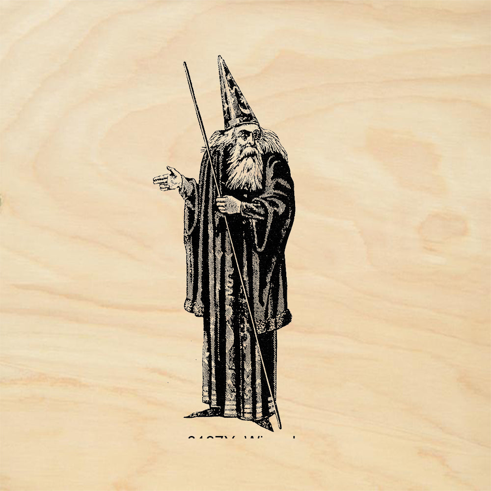 StampaFe Wizard Fantasy Rubber Art Stamp