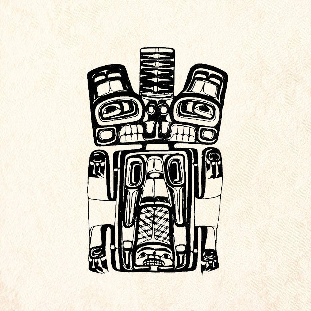 StampaFe Beaver Spirit Rubber Art Stamp