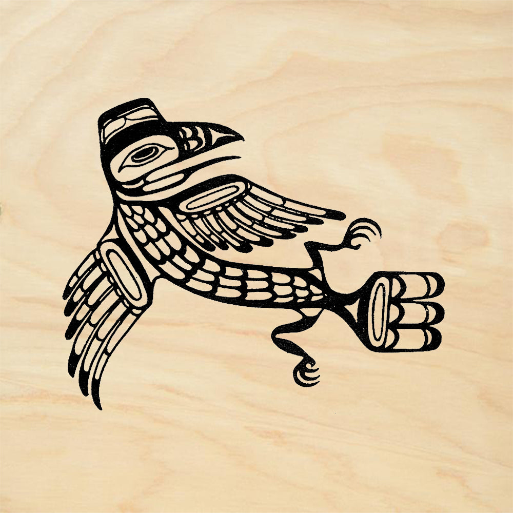 StampaFe Raven Spirit Rubber Art Stamp
