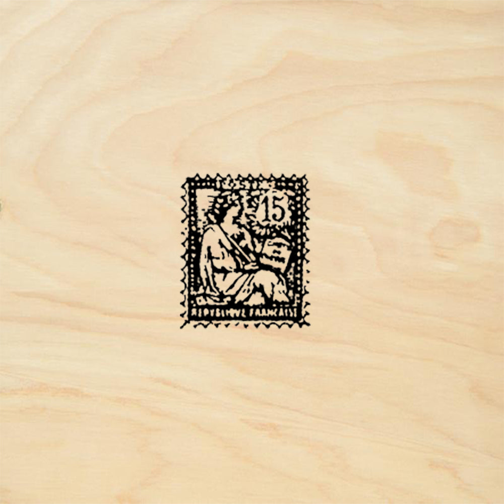 StampaFe Itsy Bitsy Stamp Vintage Rubber Art Stamp