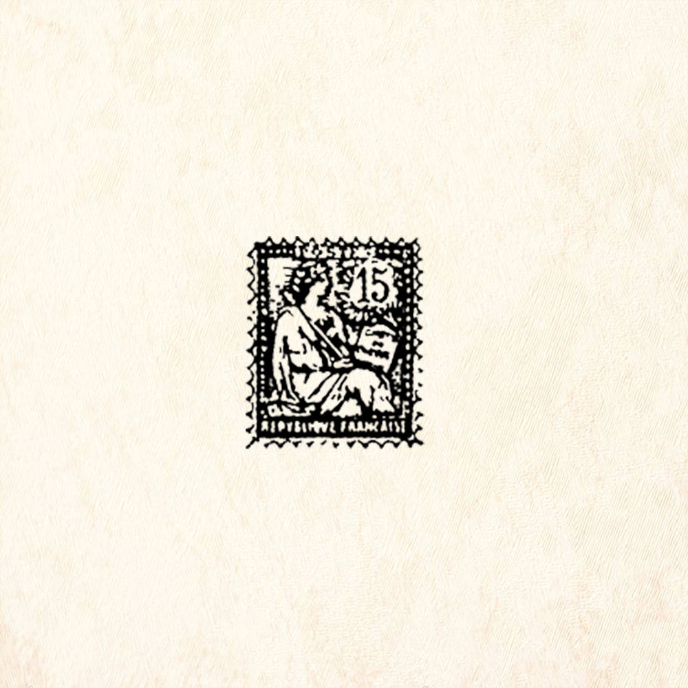 StampaFe Vintage Itsy Bitsy Stamp Rubber Art Stamp