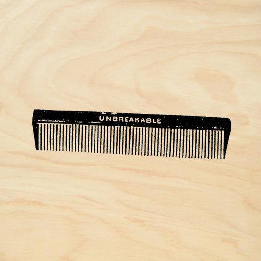 StampaFe Comb Vintage Hair Comb Unbreakable Rubber Art Stamp