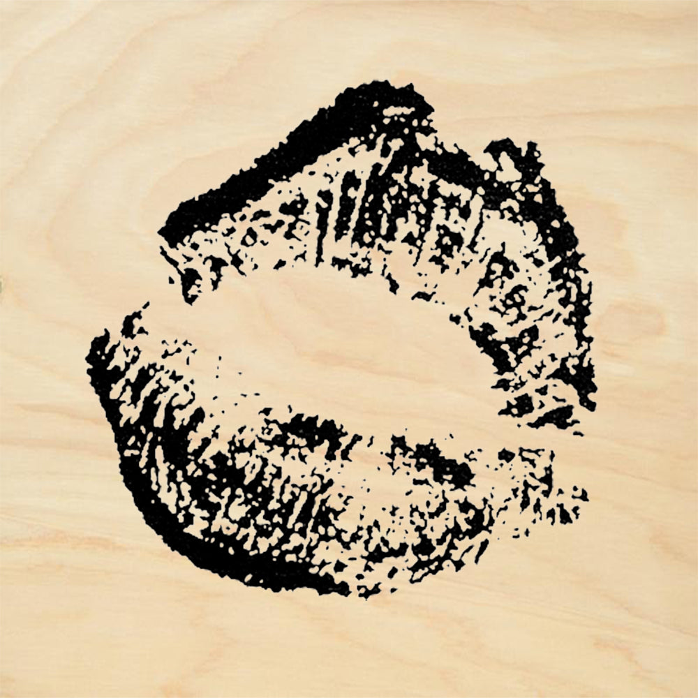 StampaFe Smooch Lipstick Kiss Mark Rubber Art Stamp