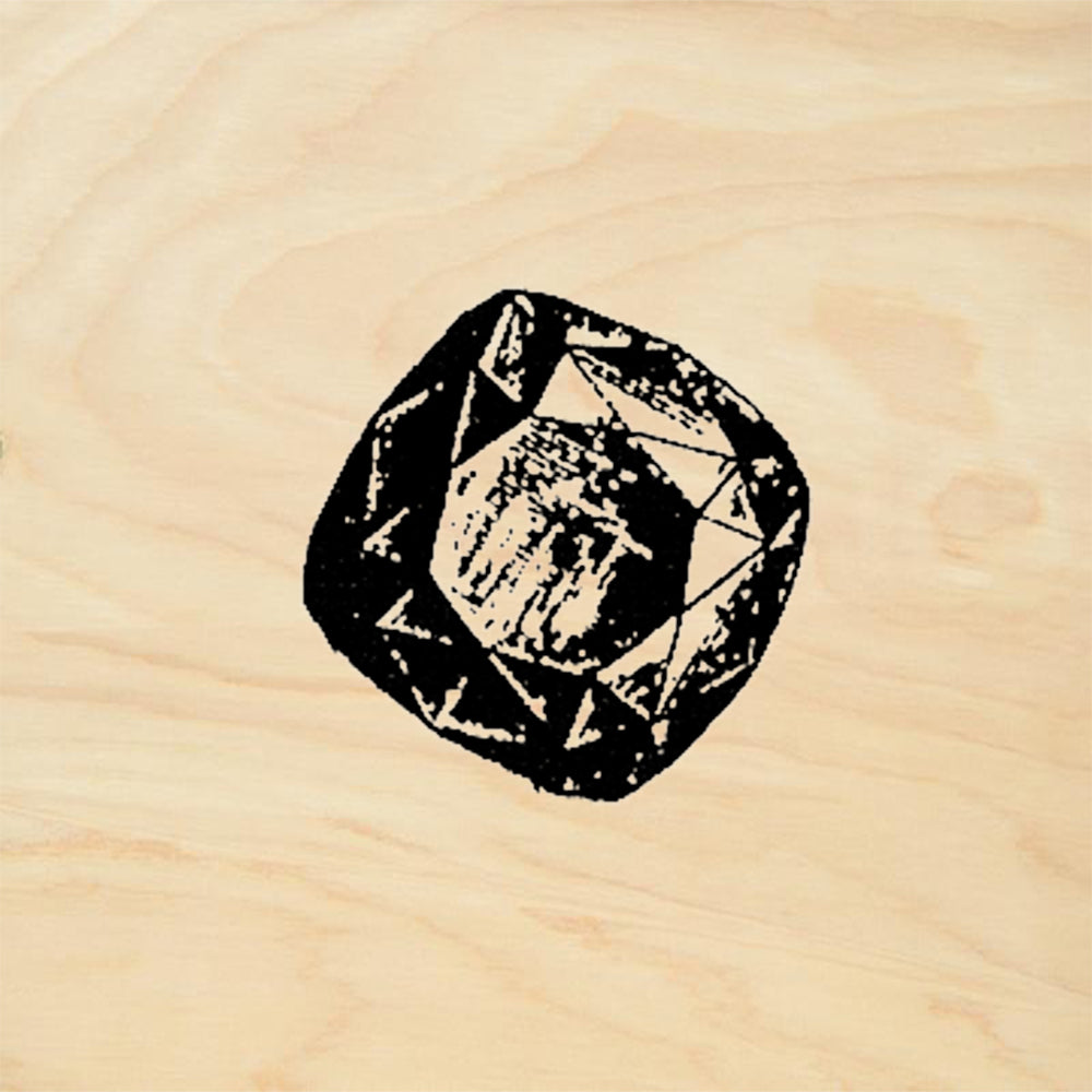 StampaFe Jewel Tiny Small Faceted Gemstone Rubber Art Stamp