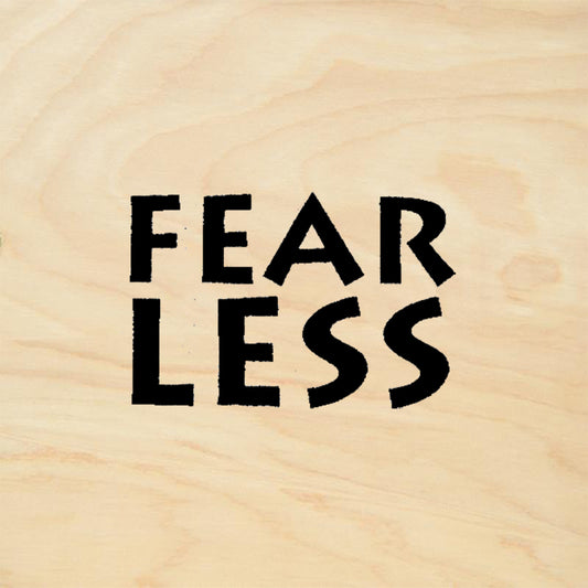 StampaFe Fear Less Rubber Art Stamp