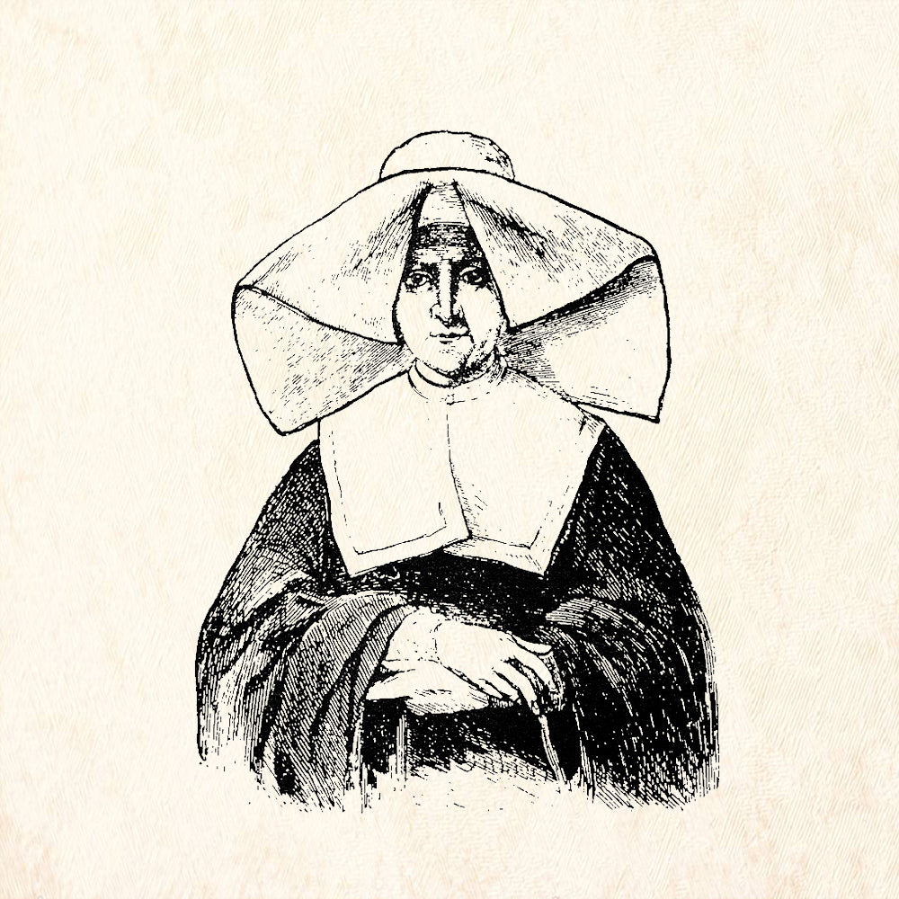 StampaFe Sister Silve Nun Portrait Full Habit Rubber Art Stamp