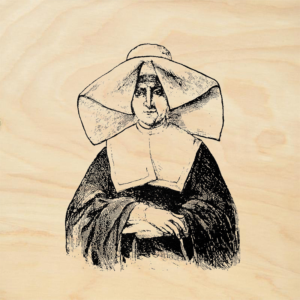 StampaFe Sister Sivle Nun Portrait Full Habit Rubber Art Stamp