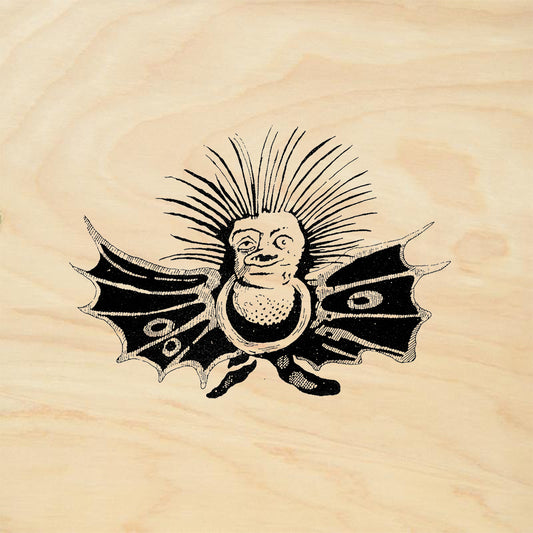 StampaFe Bad Hair Demon Rubber Art Stamp