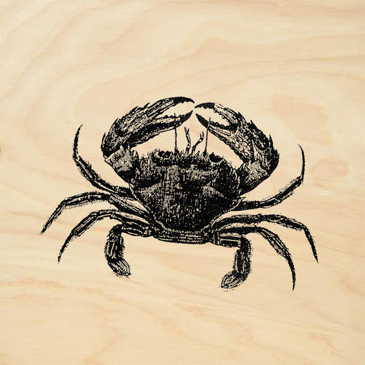 StampaFe Crab Large Rubber Art Stamp