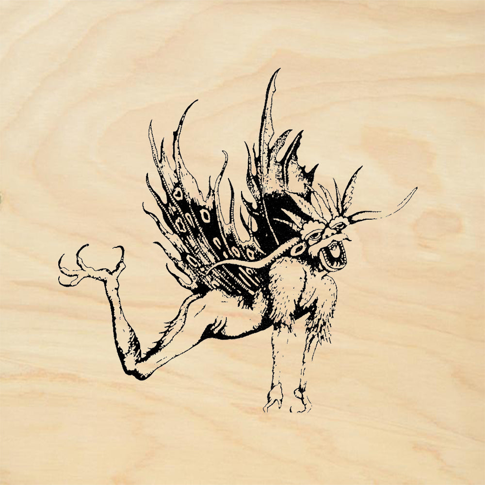 StampaFe Screeching Demon Rubber Art Stamp