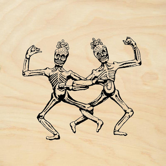 StampaFe Cavorting Cadavers Rubber Art Stamp