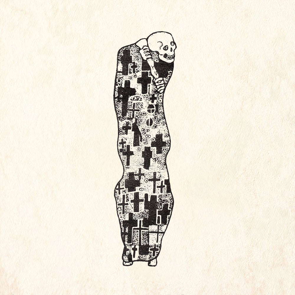 StampaFe Klimt Skeleton Rubber Art Stamp