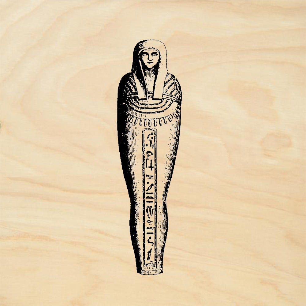 StampaFe Standing Mummy Rubber Art Stamp