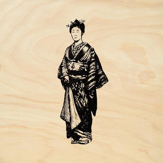 StampaFe Kimiko Left Rubber Art Stamp