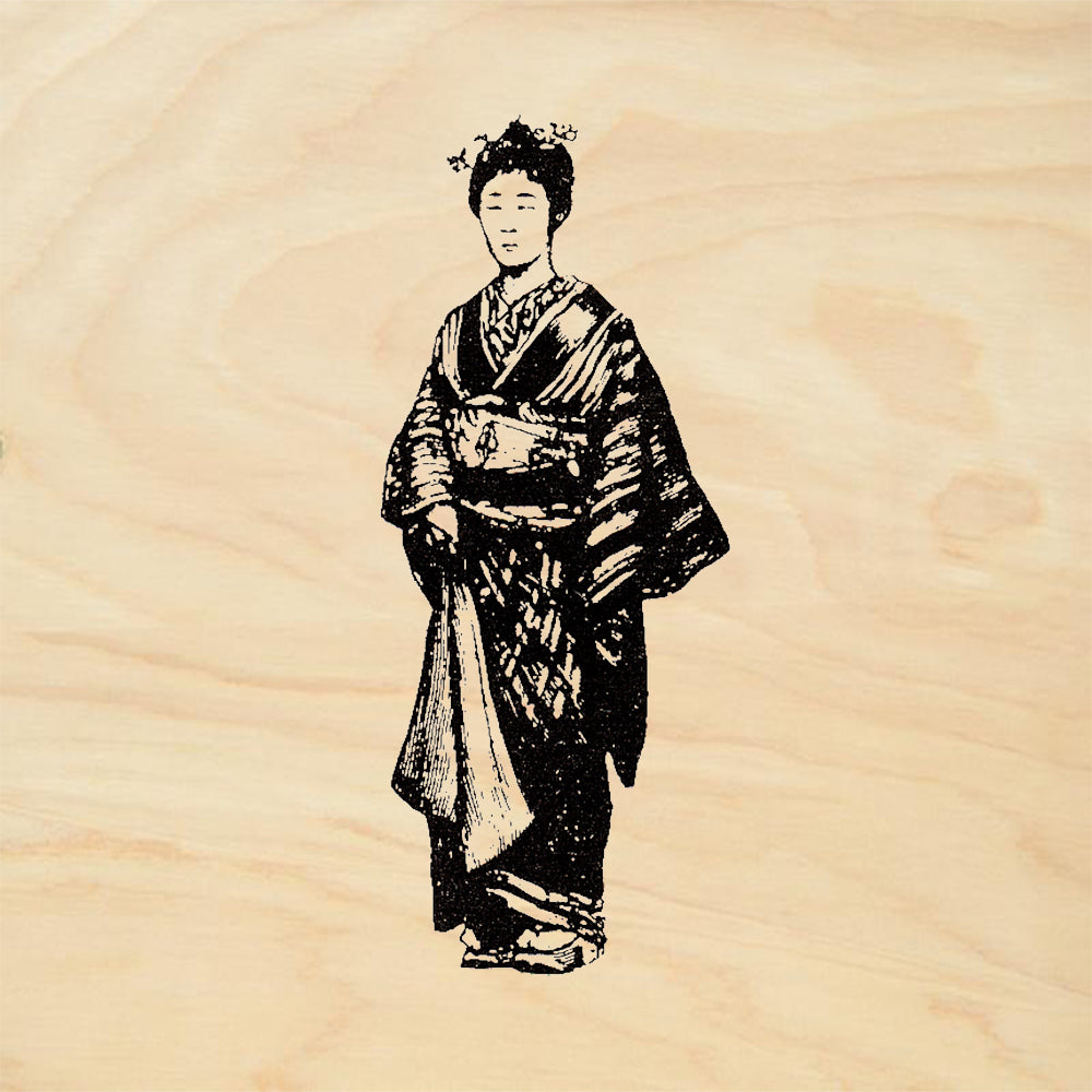 StampaFe Kyoko Kimono Woman Art Stamp