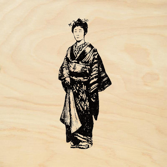 StampaFe Kyoko Kimono Woman Art Stamp