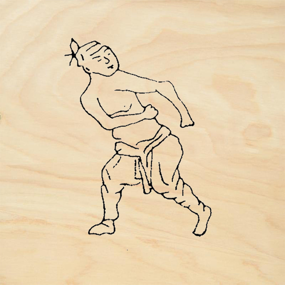 StampaFe Biff Man Rubber Art Stamp