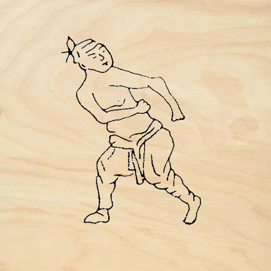 StampaFe Biff Man Rubber Art Stamp