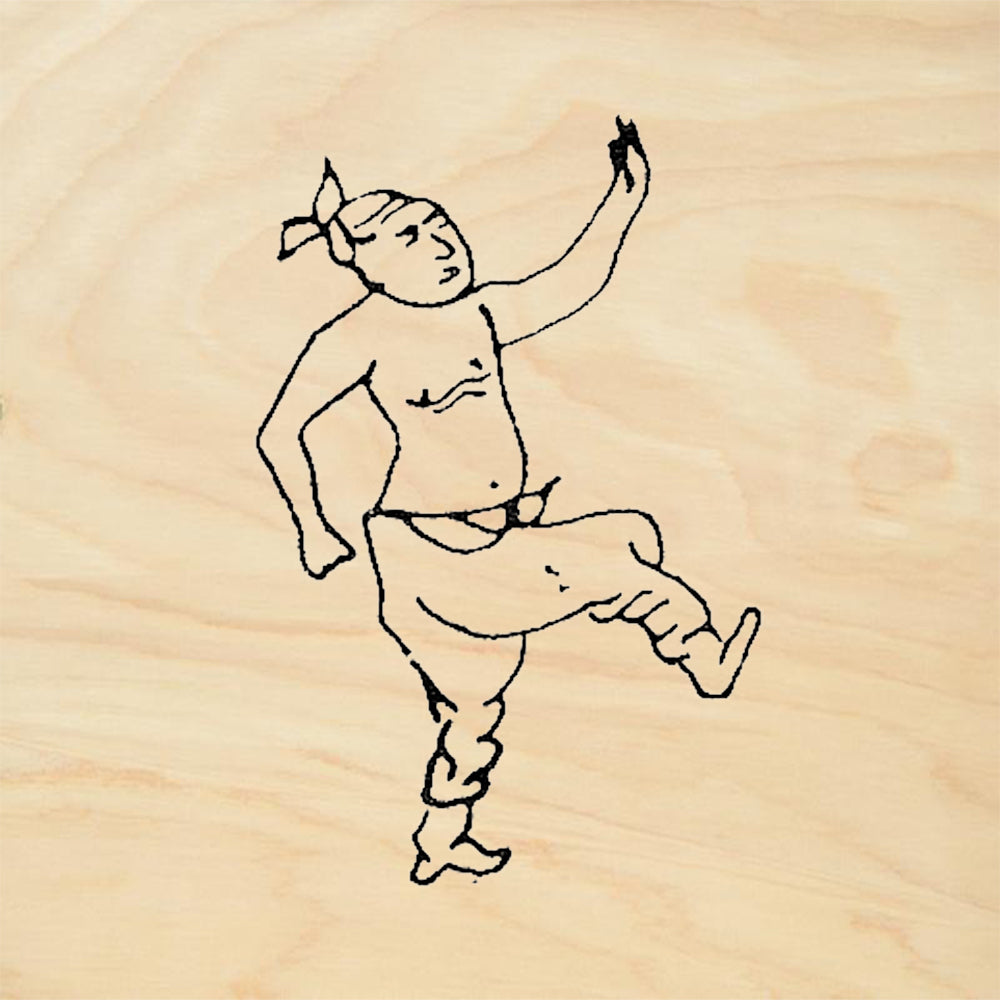 StampaFe Bam Man Rubber Art Stamp