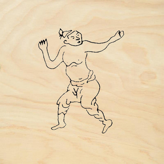 StampaFe Pow Man Rubber Art Stamp