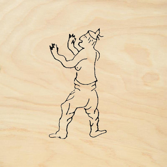 StampaFe Zap Man Rubber Art Stamp