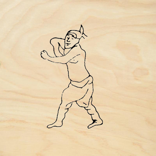 StampaFe Wham Man Rubber Art Stamp