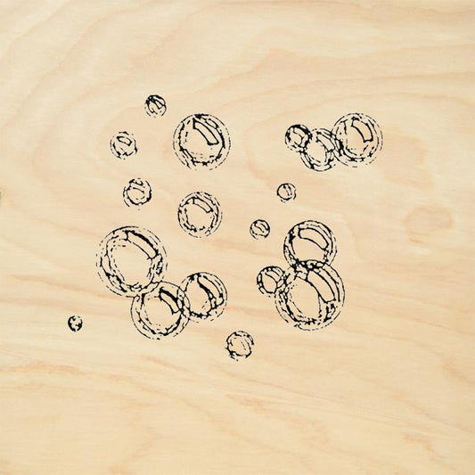 StampaFe Bubbles Little Rubber Art Stamp