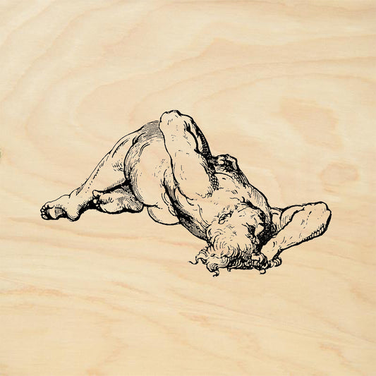 StampaFe Oh No Man Rubber Art Stamp