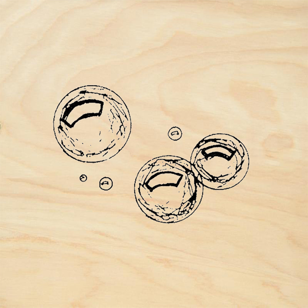 StampaFe Few Bubbles Rubber Art Stamp