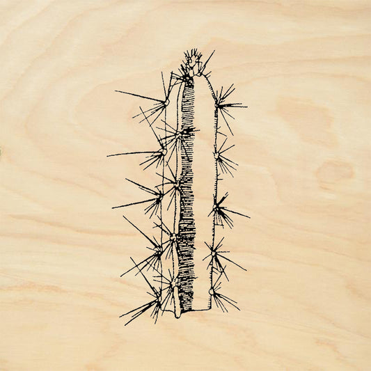 StampaFe Cactus Slim Rubber Art Stamp