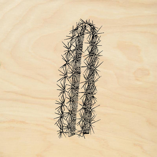 StampaFe Fat Cactus Rubber Art Stamp