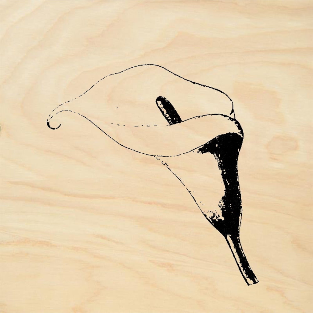 StampaFe Calla Lily Rubber Art Stamp