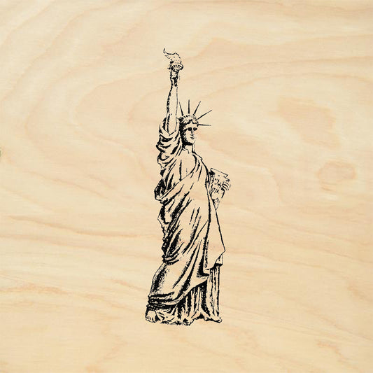 StampaFe Statue of Liberty Rubber Art Stamp