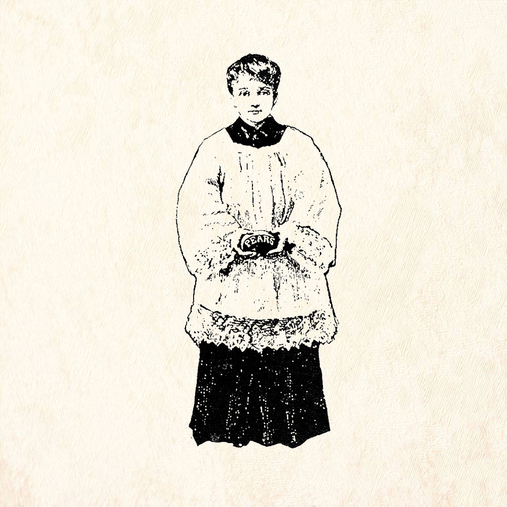 StampaFe Altar Boy Rubber Art Stamp