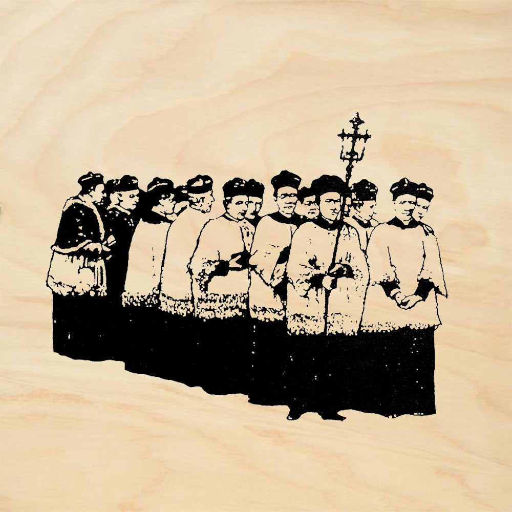 StampaFe Religious Procession Rubber Art Stamp